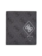 Portfele - Guess Mały Portfel Męski SMMACT LEA22 Szary - miniaturka - grafika 1