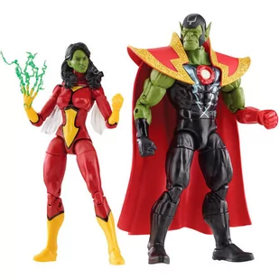FIGURAS SKRULL QUEEN & SUPER SKRULL BEYOND EARTH MIGHTIEST LOS VENGADORES AVENGERS MARVEL 15CM - Figurki dla dzieci - miniaturka - grafika 1