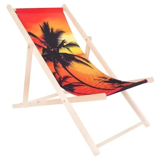 Leżak DREWNIANY LEŻAKI PLAŻOWE drewniane PRODUCENT