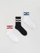 Skarpetki dla dzieci - Reserved - Skarpetki 3 pack - biały - miniaturka - grafika 1