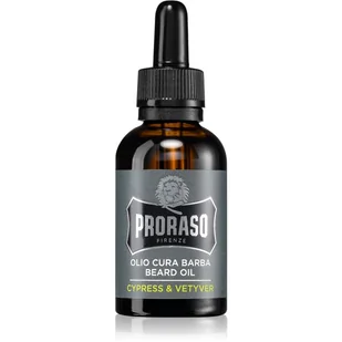 Proraso Proraso Beard Oil Cypress & Vetyver olejek do brody 30ml 9551 - Kosmetyki i akcesoria do pielęgnacji brody - miniaturka - grafika 1