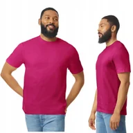 Koszulki męskie - T-shirt Koszulka Męska Bawełna SOFTSTYLE Gildan GI64000 CARDINAL RED XL - miniaturka - grafika 1