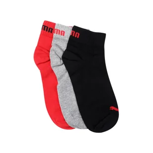Skarpety męskie Puma QUARTER 3-PACK - Skarpetki sportowe męskie - miniaturka - grafika 1