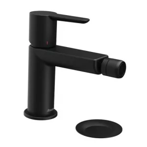 RAVAK X070189 PU 055.20 bateria czarna bidetowa PURI stojąca - Baterie bidetowe - miniaturka - grafika 1
