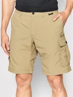 Spodnie sportowe męskie - Jack Wolfskin Szorty sportowe Canyon Cargo 1504201 Brązowy Regular Fit - miniaturka - grafika 1