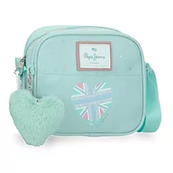 Paski - Pepe Jeans Nerea Obudowa na messenger Small Niebieski 18x15x5 cms Poliester, niebieski, Talla única, Mały pasek na ramię - miniaturka - grafika 1