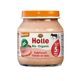 Holle Obiadek Cielęcina po 5. miesiącu 125 g Bio - Dania dla dzieci - miniaturka - grafika 1