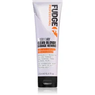 Odżywki do włosów - Fudge Everyday Clean Blonde Damage Rewind Conditioner Fioletowa odżywka lekko tonująca włosy blond do codziennej pielęgnacji 250 ml - miniaturka - grafika 1