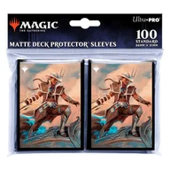 Akcesoria do gier planszowych - Ultra-Pro: Magic the Gathering - Outlaws of Thunder Junction - Matte Deck Protector Sleeves - Annie Flash, The Veteran - gra - miniaturka - grafika 1