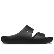 Klapki i japonki damskie - Klapki Crocs Classic V2 209403-001 - czarne - miniaturka - grafika 1