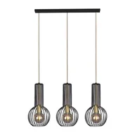 Lampy sufitowe - Kaja ALFRED OLSZEWSKI Żyrandol K-4521 z serii ARVI BLACK - miniaturka - grafika 1