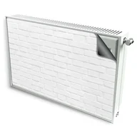 Dekoracje domu - magnes mata magnetyczna kaloryfer dekor biała cegła - miniaturka - grafika 1