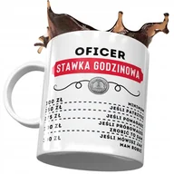 Kubki - Dla Oficera Kubek na Urodziny Imieniny na Prezent z Nadrukiem ze Zdjęciem+ Opakowanie na prezent (wzór 01) - miniaturka - grafika 1