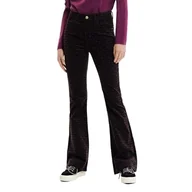 Spodnie damskie - Desigual Spodnie damskie, 3028 Cereza, Czerwony, 34 - miniaturka - grafika 1