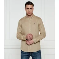 Koszule męskie - POLO RALPH LAUREN Lniana koszula Custom fit - miniaturka - grafika 1