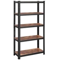 Regały - Regał stojący do przechowywania 5 solidnych półek 150 cm - miniaturka - grafika 1