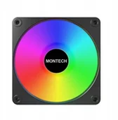 Wentylatory komputerowe - Wentylator Montech Wentylator GF120R V2 ARGB PWM Reverse Black 120mm GF120R V2 ARGB (B) - miniaturka - grafika 1