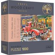 Puzzle - Trefl, 1000 Puzzle drewniane - Pomocnicy Świętego Mikołaja 20170 - miniaturka - grafika 1