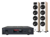 Zestawy stereo - NAD C 368 (czarny) + Diva 6 (dąb) - miniaturka - grafika 1