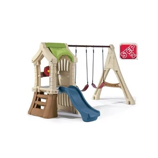 STEP2 Plac Zabaw Wieża z Huśtawkami Zjeżdżalnia - Place zabaw - miniaturka - grafika 2