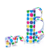 Dekoracje sali - GAM Serpentyna Kolorowe Kropeczki - 4 m - 1 szt. EKPSKK-4M - miniaturka - grafika 1