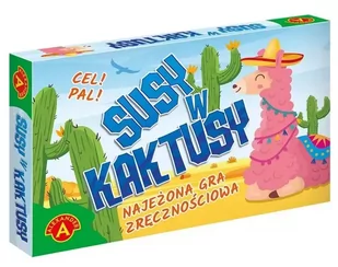 Susy w Kaktusy (skaczące czapeczki) ALEX - Alexander - Gry planszowe - miniaturka - grafika 1