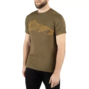 T-shirt męski Viking Bamboo Hopi Man zielony - Odzież trekkingowa damska - miniaturka - grafika 1