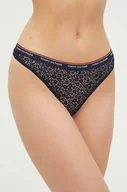 Majtki damskie - Tommy Hilfiger stringi 3-pack z koronki - miniaturka - grafika 1