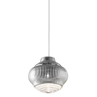 Lampa wisząca Bonnie 130 cm srebrna metallic - Lampy sufitowe - miniaturka - grafika 2