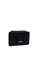 Portfele - Desigual MONE_Jolie Emma 2.0, Bi-Fold Wallet Women's, 16, Kolor: czarny, 16 - miniaturka - grafika 1