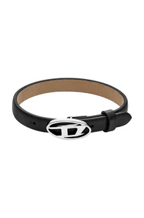 Diesel bransoletka skórzana męska DX1516040 - Bransolety męskie - miniaturka - grafika 1