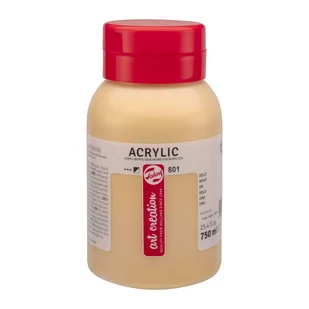 Farba Akrylowa 750Ml Gold 801 Talens Art Creation - Farby i media malarskie - miniaturka - grafika 1