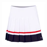Spódnice - Spódnica dziewczęca Fila Skort Sabine Girls White/Navy 152 cm - miniaturka - grafika 1