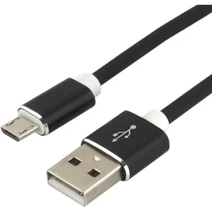 everActive Kabel przewód silikonowy USB micro USB everActive CBS-1.5MB 150cm z obsługą szybkiego ładowania do 2,4A czarny CBS-1.5MB - Kable USB - miniaturka - grafika 1