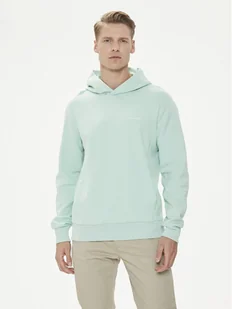 Calvin Klein Bluza Micro Logo K10K109927 Zielony Regular Fit - Bluzy męskie - miniaturka - grafika 1