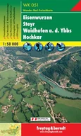 Atlasy i mapy - Freytag&amp;Berndt Park Naturalny Eisenwurzen mapa turystyczna 1:50 000 Freytag & Berndt Eisenwurzen, Steyr, Waidhofen an der Ybbs, Hochkar - miniaturka - grafika 1