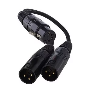 Furutech ADL ADL iHP-4F3 Adapter Adapter 4PIN XLR żeński na 2 x 3PIN XLR męski) +9 sklepów przyjdź przetestuj lub zamów online+ 2016180486479140339 - Inne akcesoria audio-wideo - miniaturka - grafika 1