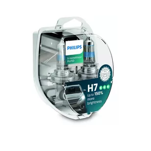 Żarówki PHILIPS, H7 X-tremeVision Pro150 - Żarówki samochodowe - miniaturka - grafika 1