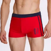 Kąpielówki męskie - SZORTY KĄPIELOWE ATLANTIC KMS-296 (kolor niebieski, rozmiar XL) - miniaturka - grafika 1