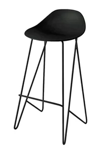 Czarny industrialny hoker Z2-L91 - Taborety i hokery Czarny industrialny hoker Z2-L91 - Taborety i hokery - miniaturka - grafika 1