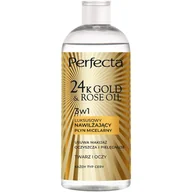 Płyny micelarne - 24K Gold & Rose Oil luksusowy nawilżający płyn micelarny 400ml - miniaturka - grafika 1