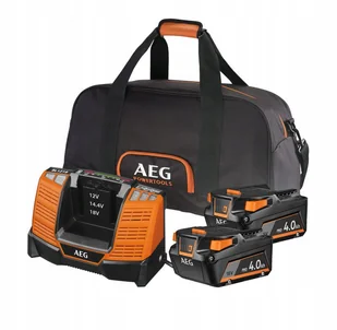 AEG Powertools Zestaw akumulatorów 4 Ah PRO z ładowarką Powertools SET LL1840BL 4932464157 - Akumulatory do elektronarzędzi - miniaturka - grafika 2