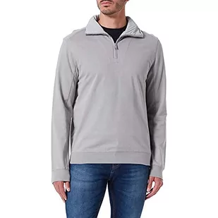 BOSS Męska bluza ZWash, Medium Grey37, XL - Bluzy męskie - miniaturka - grafika 1