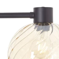 Lampy stojące - Brilliant Lampa podłogowa Casto, wysokość 150 cm, bursztyn, szkło/metal - miniaturka - grafika 1