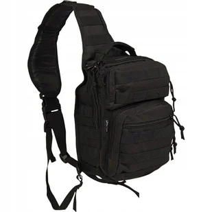 Mil-Tec US Assault Pack One Strap Small, czarny, s - Plecaki - miniaturka - grafika 6