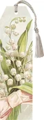 Zakładki do książek - Zakładka 163 ze wstążką Konwalia - miniaturka - grafika 1