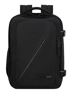 Torebki damskie - American Tourister Take2Cabin - Ryanair torba kabinowa 25 x 20 x 40 cm, 23 l, 0,50 kg, bagaż podręczny, plecak do samolotu, rozmiar S, Underseater, czarny (czarny), Einheitsgröße, Bagaż podręczny - grafika 1