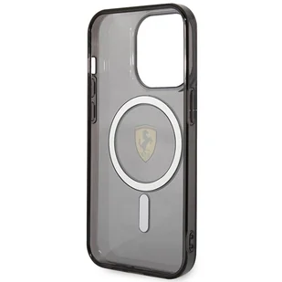 Ferrari FEHMP14XURKK iPhone 14 Pro Max 6.7" czarny/black hardcase Translucent Magsafe - Etui i futerały do telefonów - miniaturka - grafika 7