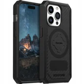 Etui i futerały do telefonów - Rokform Rugged do Apple iPhone 15 Pro czarny - miniaturka - grafika 1