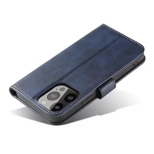 Magnet Case elegancki futerał etui pokrowiec z klapką i funkcją podstawki Xiaomi Redmi K40 Pro+ / K40 Pro / K40 / Poco F3 / Mi 11i niebieski - Etui i futerały do telefonów - miniaturka - grafika 3